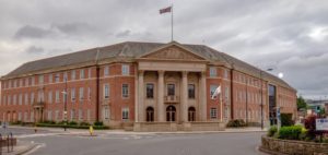 Photo of Derby town hall by Shutterstock