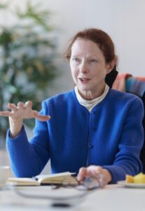 woman speaking