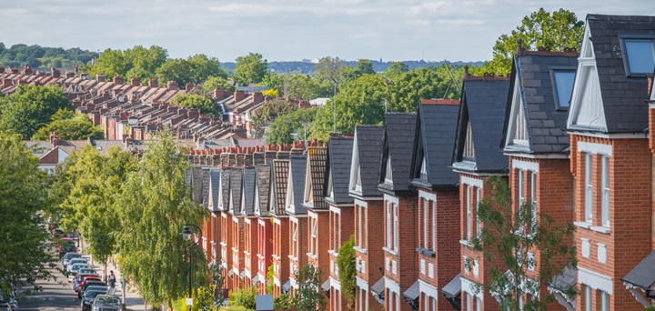 terraced houses